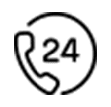 אייקון זמינות 24 שעות